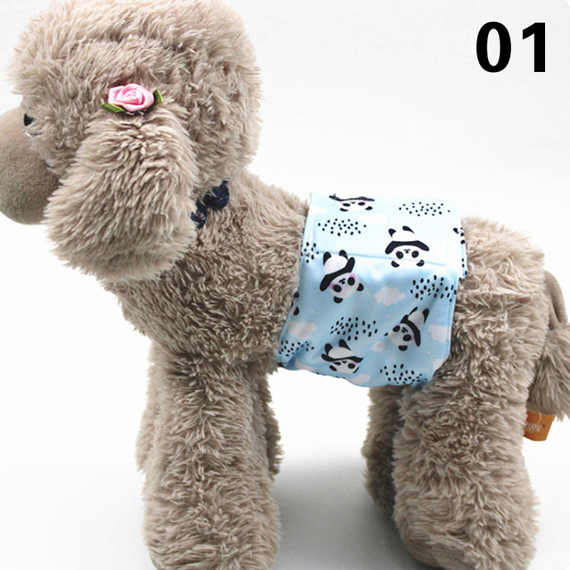 Male Dog Urine Pad - Panda