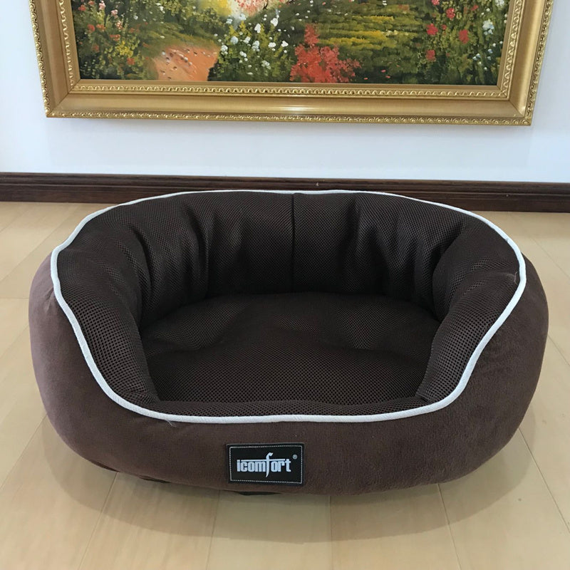 orthopaedic dog bed with memory foam and non-slip base