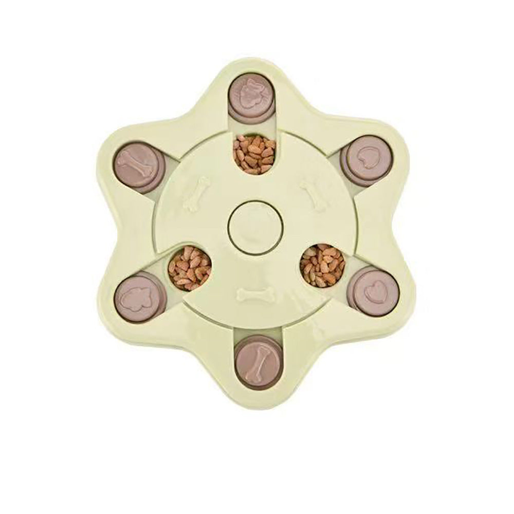 Dog Puzzle Toys - Hexagon Green