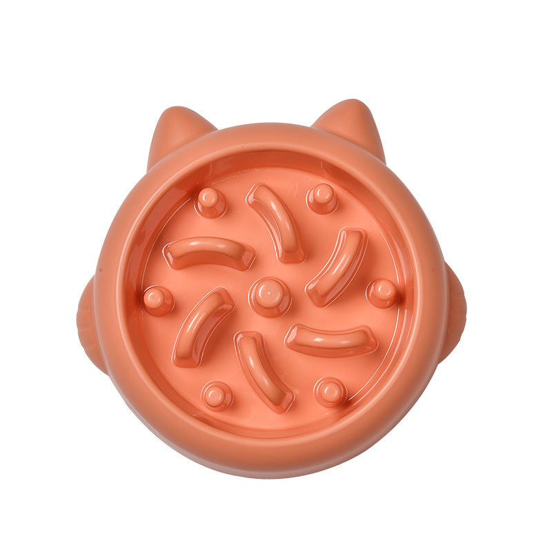 Slow Feeder Bowl - Orange
