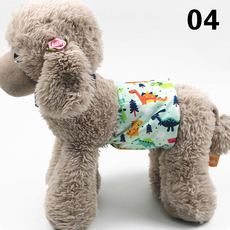 Male Dog Urine Pad - Dinosaur