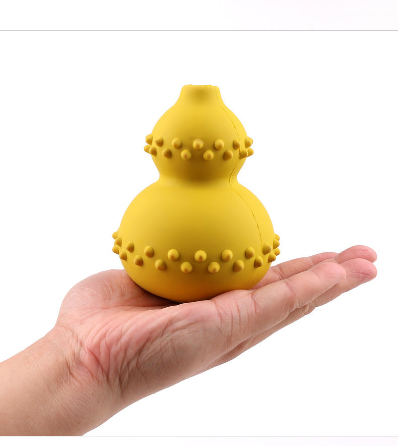 Biting And Grinding Teeth Pet Toy on Hand