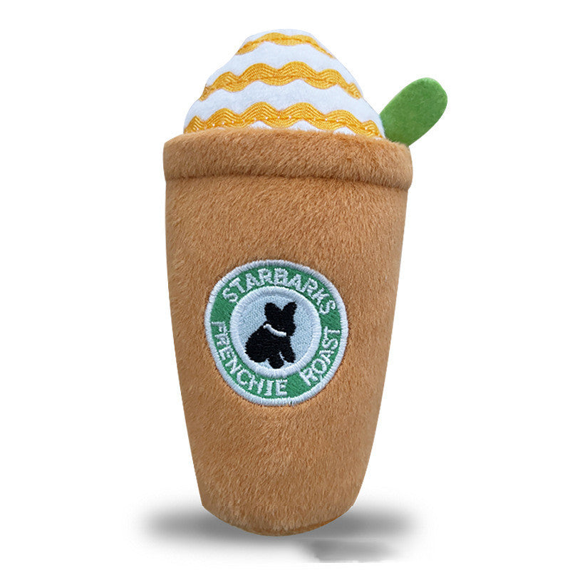 Starbarks Plush Pet Toy - Brown
