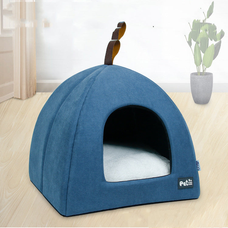 Small Dog Igloo Bed – Snug & Secure Comfort for Your Pup