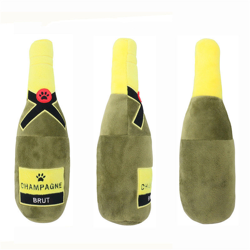 Plush Toy Wine Bottle - Champers