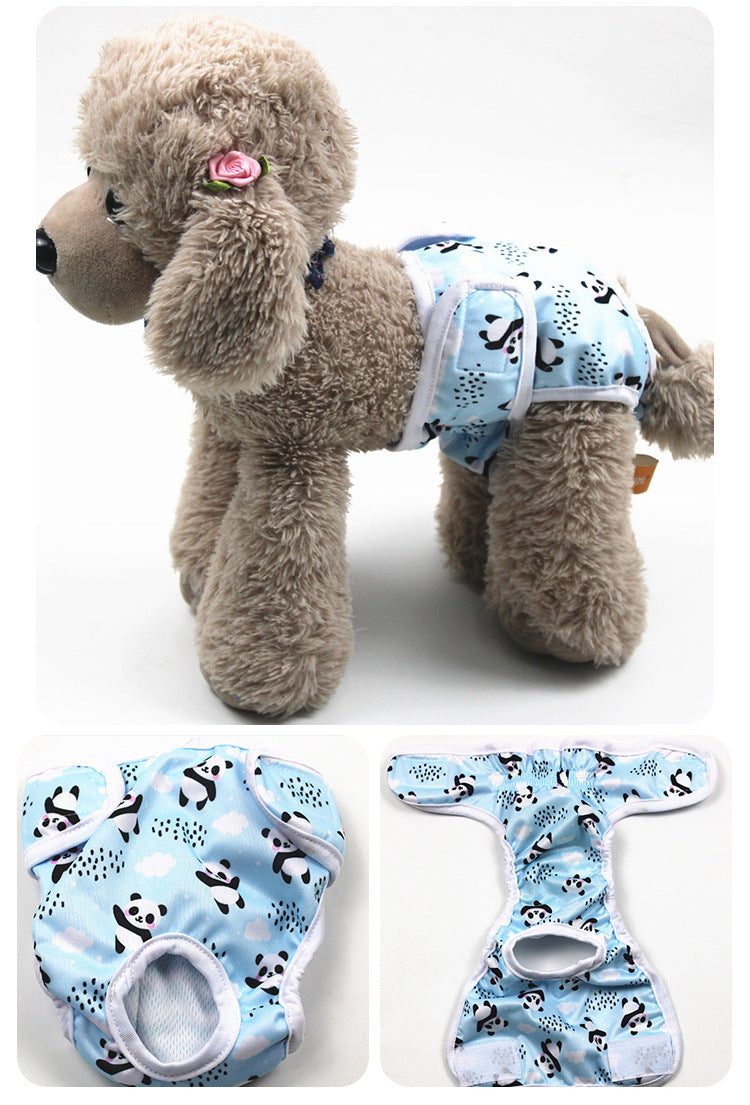 Female Dog Diapers - Panda