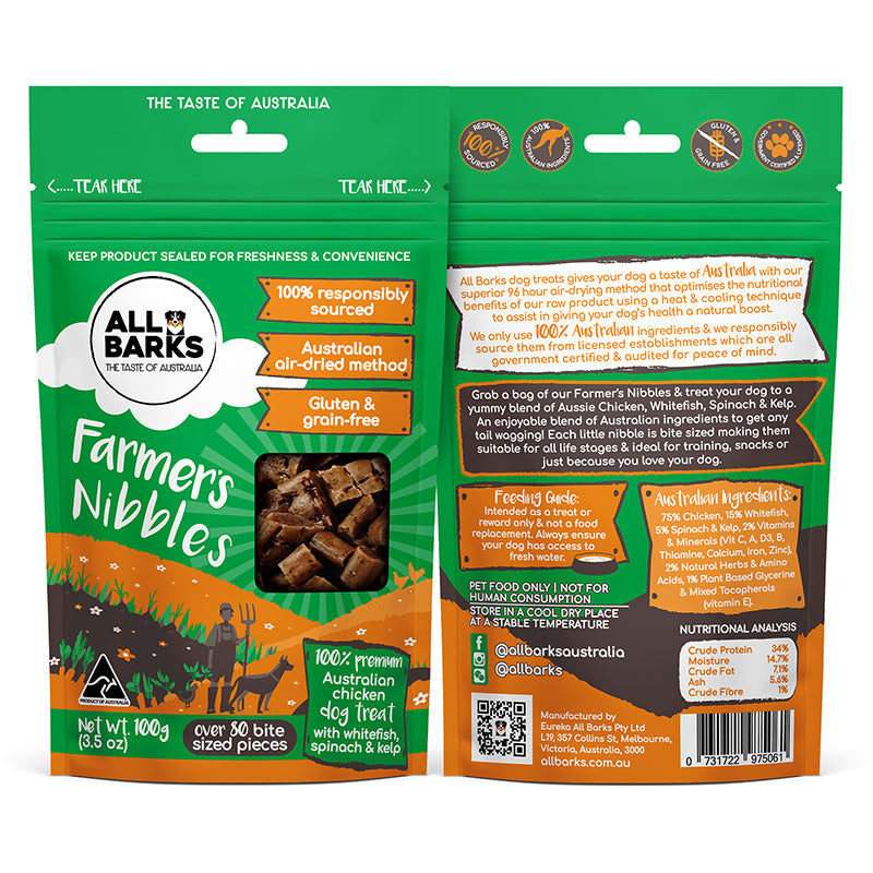 Aussie Chicken and fish dog treats | Australian dog treat