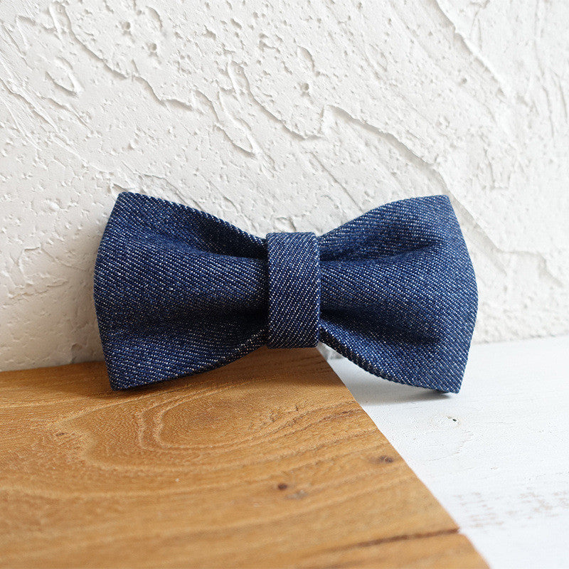 Denim Bowtie