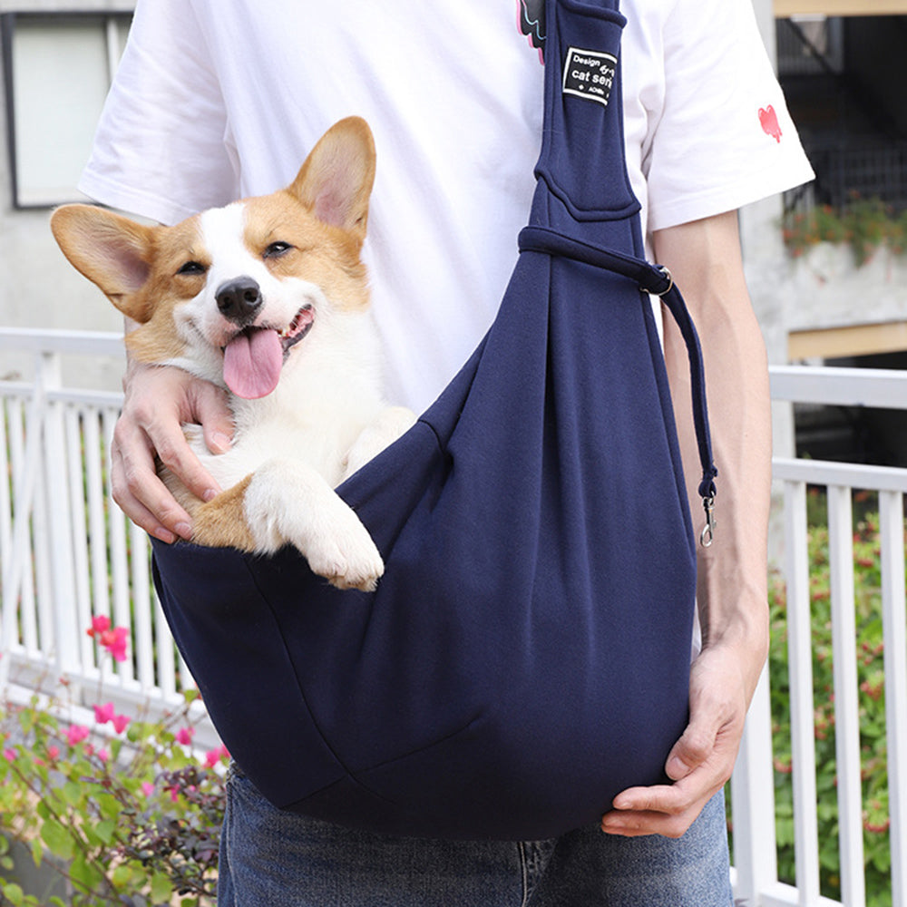 Puppy Carrier Outdoor Bag - Blue