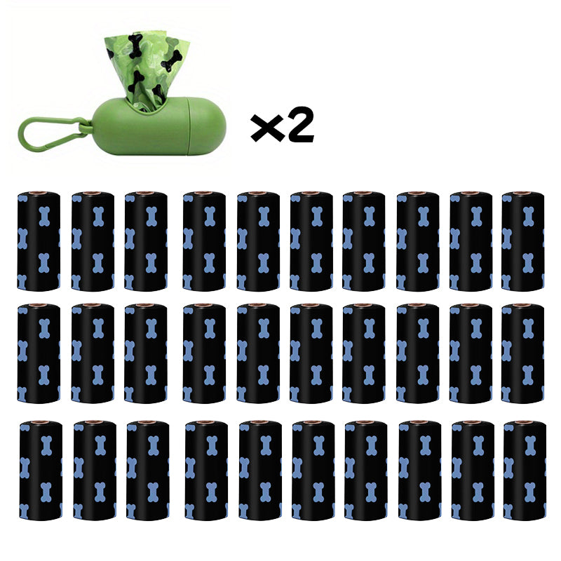 Dog Waste Bags With Dog Poop Bag Dispenser