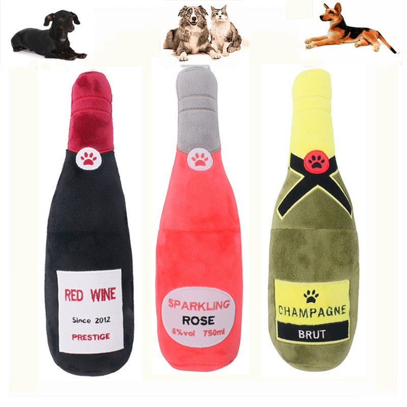Plush Toy Wine Bottle