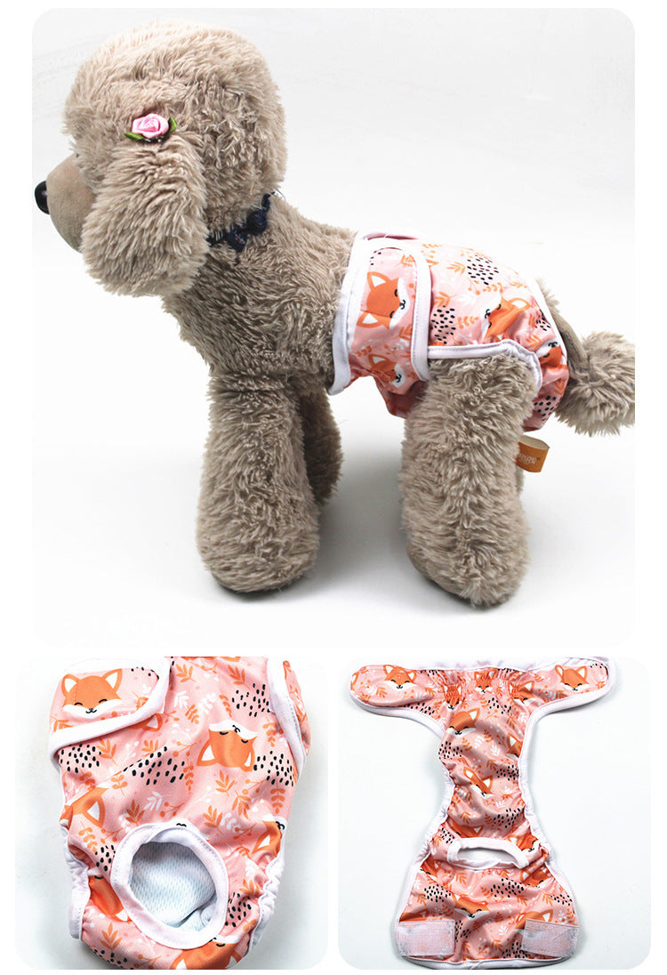 Female Dog Diapers - Fox