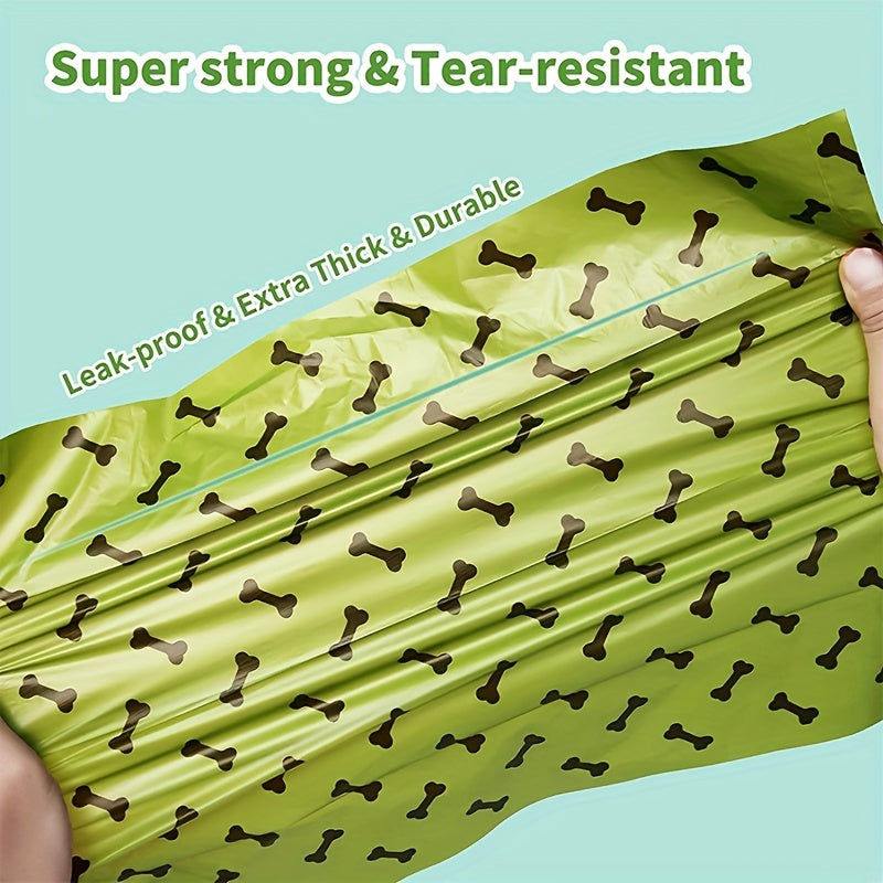 Dog Waste Bags With Dog Poop Bag Dispenser