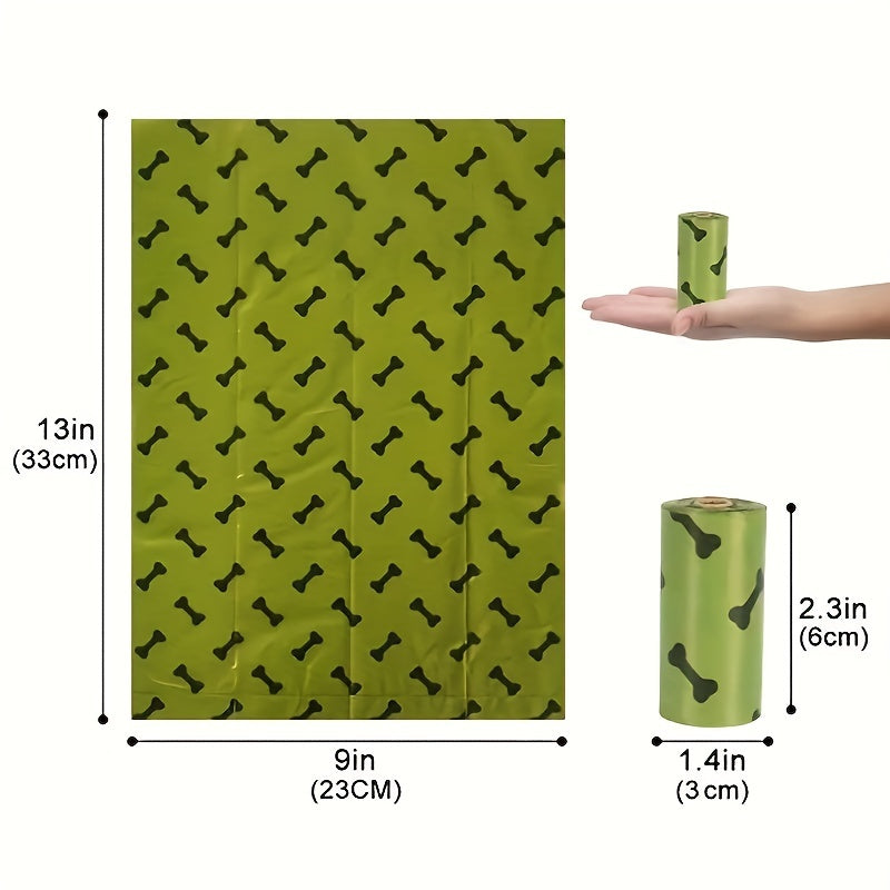 Dog Waste Bags With Dog Poop Bag Dispenser