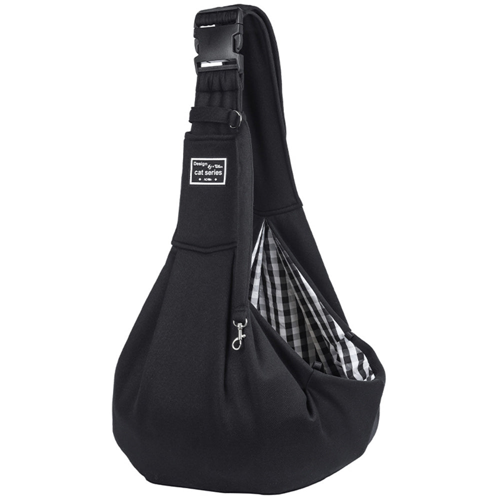 Puppy Carrier Outdoor Bag - Black