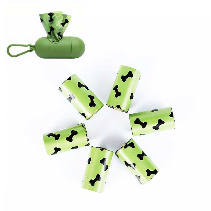 Dog Waste Bags With Dog Poop Bag Dispenser