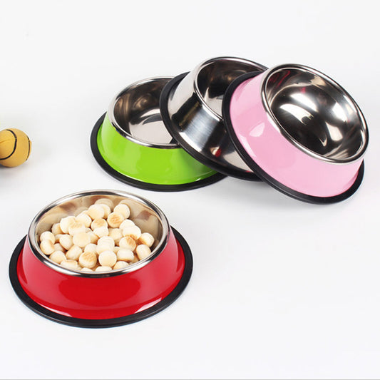 Stainless steel pet bowl 