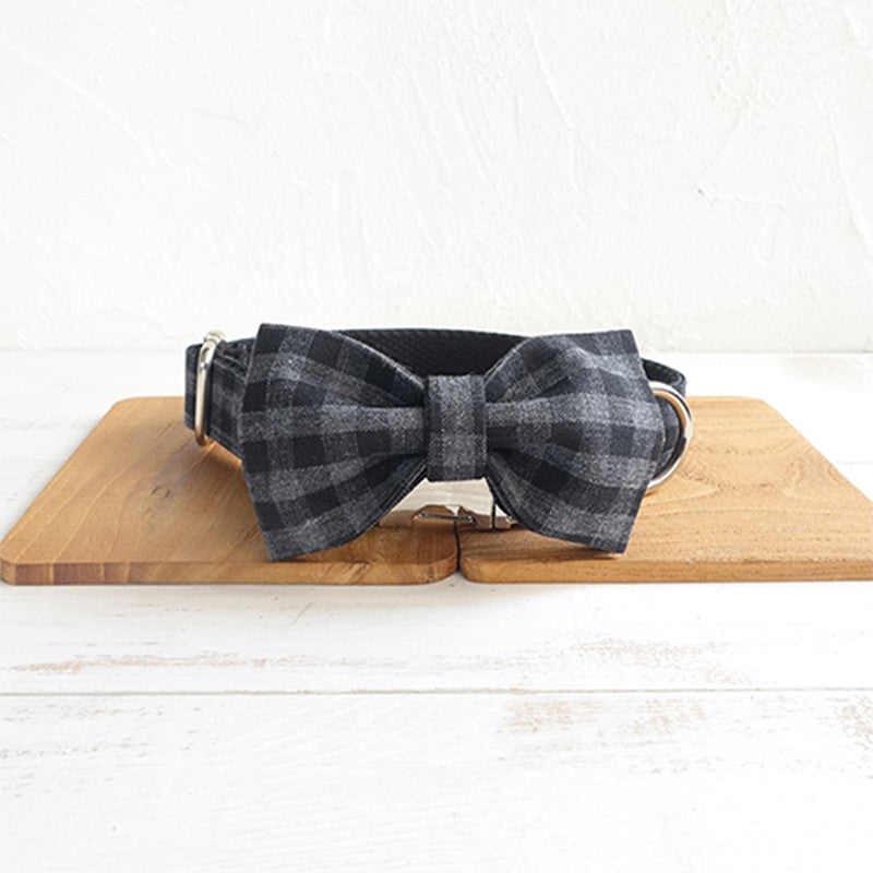 Stylish Collar, Bowtie, Lead Set