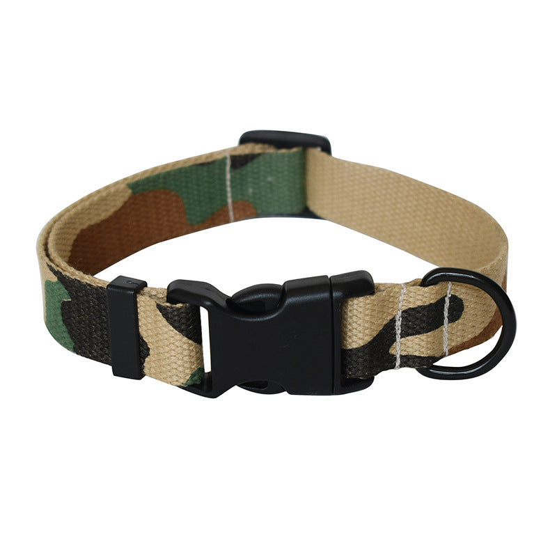 Colourful Cotton Dog Collar – Bright, Comfy & Full of Personality