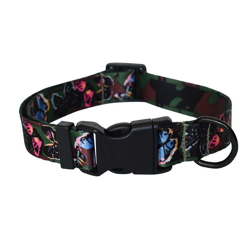 Colourful Cotton Dog Collar – Bright, Comfy & Full of Personality