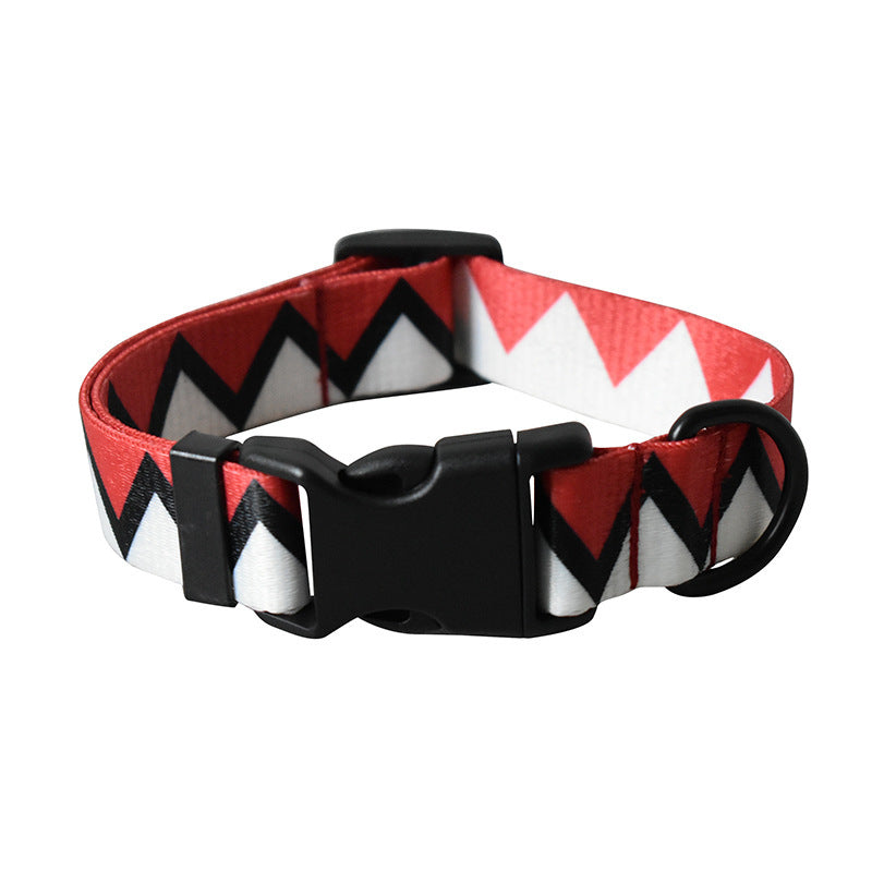 Colourful Cotton Dog Collar – Bright, Comfy & Full of Personality