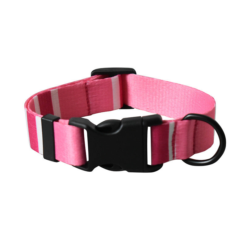 Colourful Cotton Dog Collar – Bright, Comfy & Full of Personality