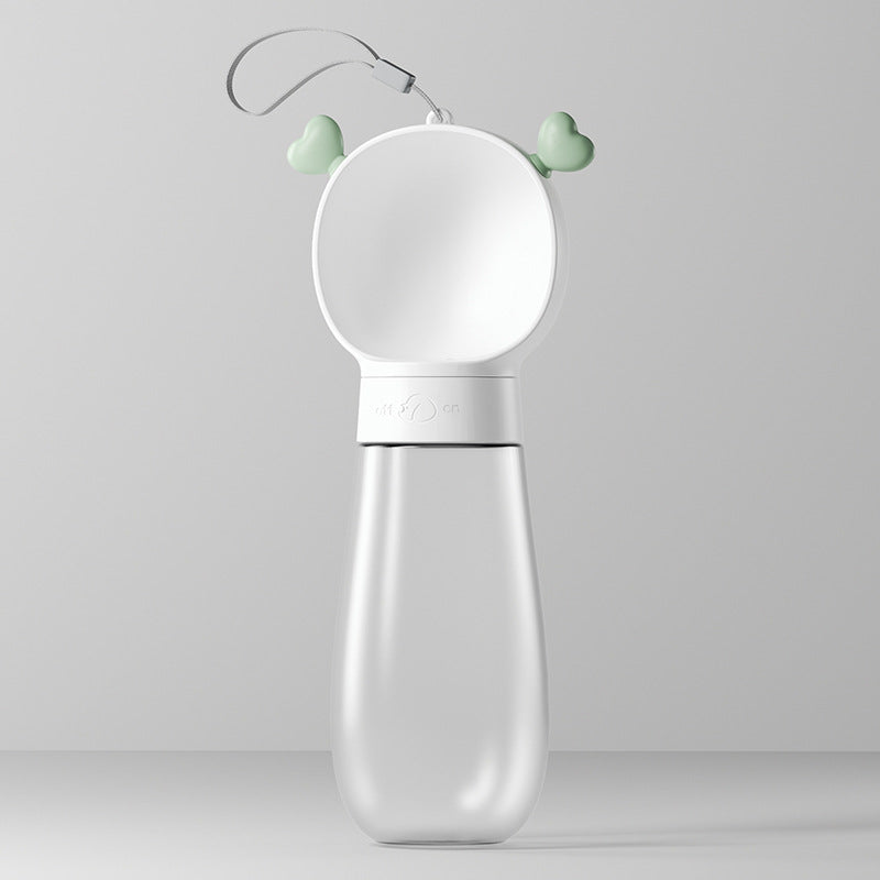 2 In 1 Dog Water Bottle Dispenser - Large White