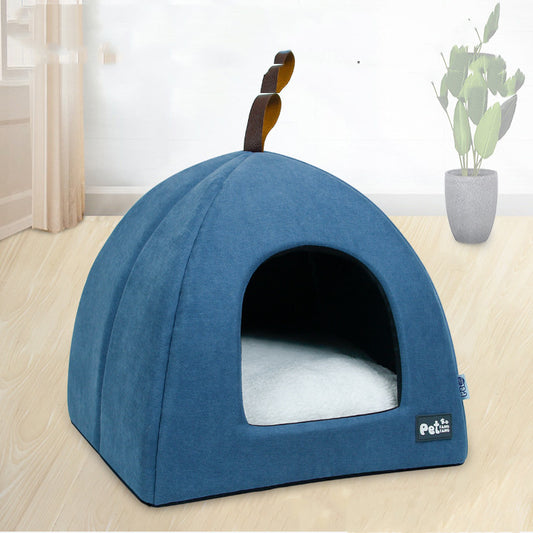 Small Dog Igloo Bed – Snug & Secure Comfort for Your Pup