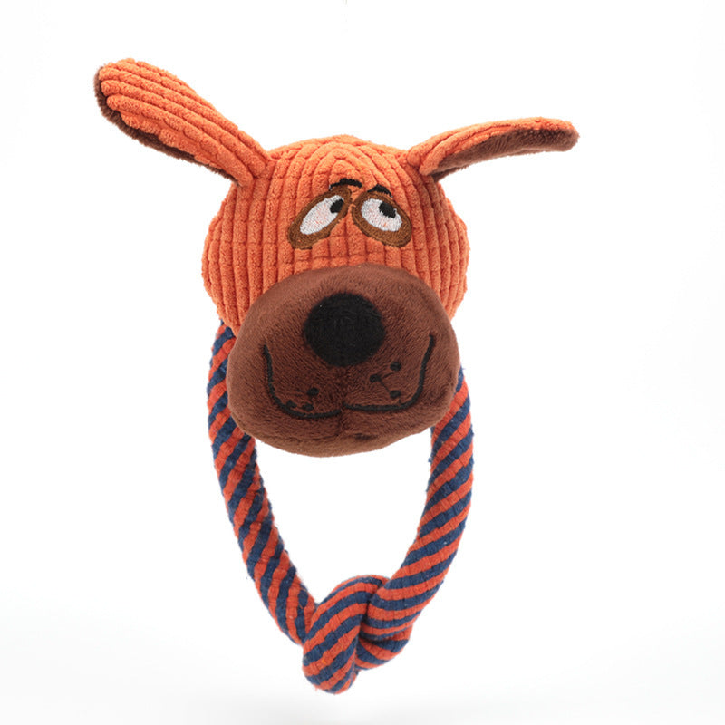 Dog Cotton Rope Soundmaking Toy – Durable, Playful & Adorably Designed
