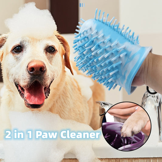 The "Muddy Paws" Solution: 2-in-1 Paw Cleaner