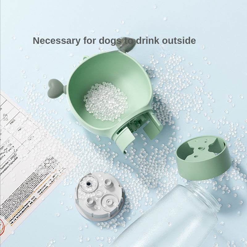 2 In 1 Dog Water Bottle Dispenser